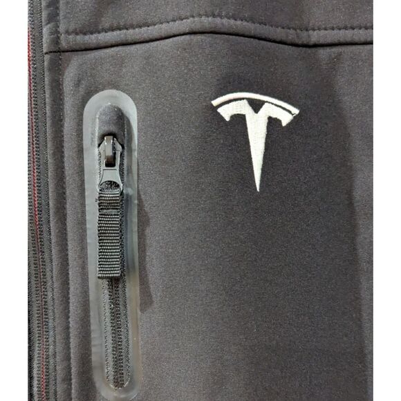 Tesla Exclusive Owner Black Softshell Jacket Size XS - Picture 9 of 11